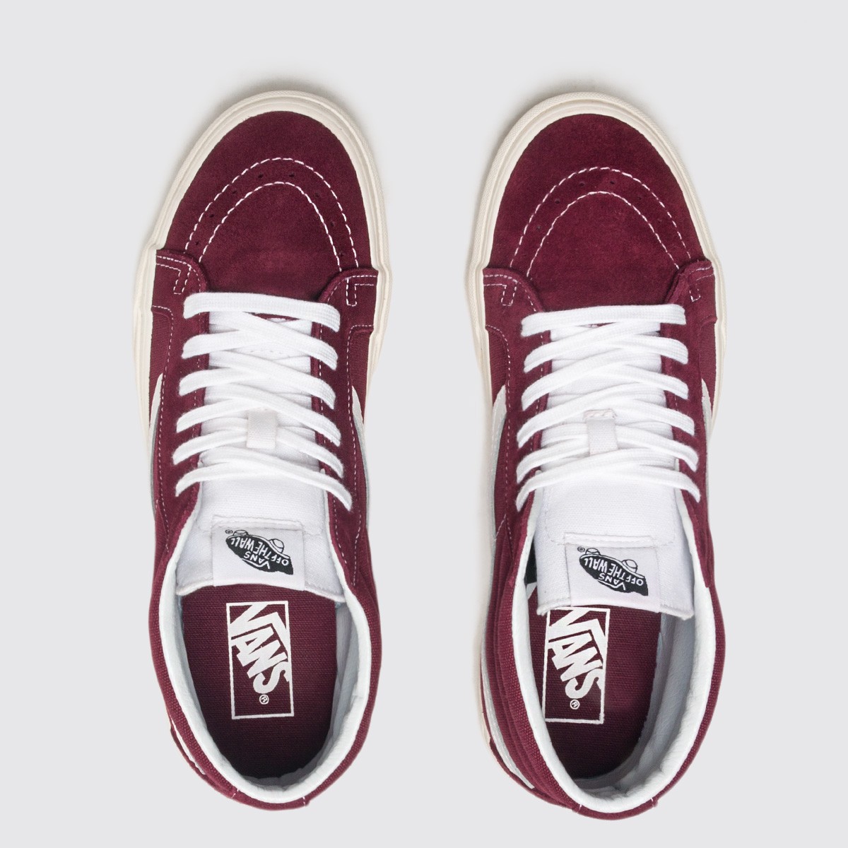 vans sk8 mid reissue bordeaux