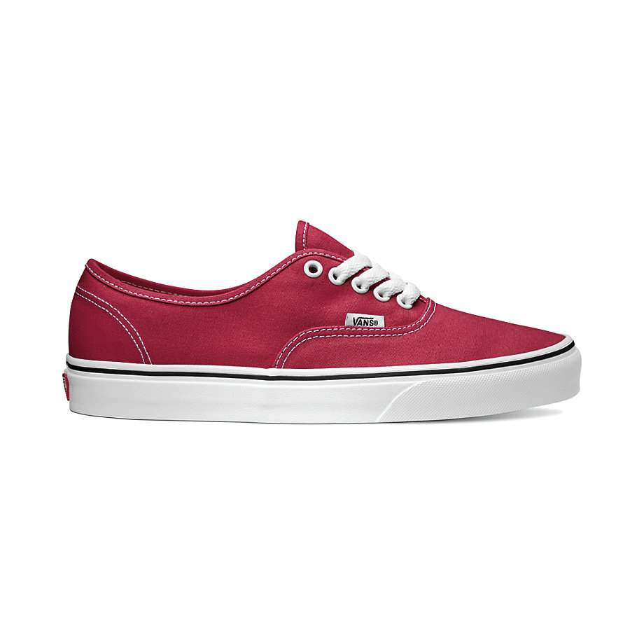 vans authentic rosse