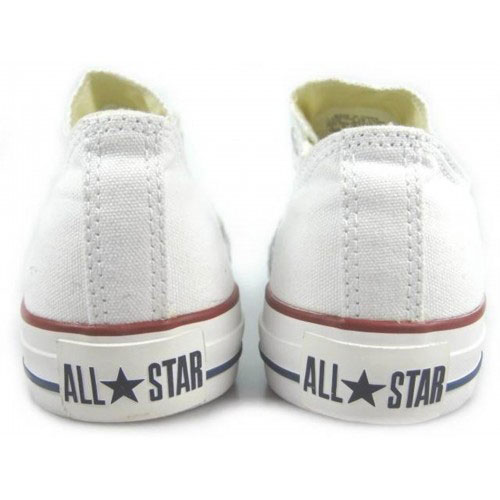 Converse senza lacci bianche clearance